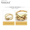 Anillos de racimo Anillos de anudado de doble línea para mujeres Diseño único Joyería de moda Regalos Anel Feminino L240315