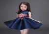 summer girls dress embroidered flower princess kids party wedding dress 2 3 4 5 6 7 8 9 10 years old261p5549329