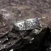 Bröllopsringar anime jujutsu kaisen ring ryomen sukuna roll spela svart ögon unisex ring rekvisita smycken presenttillbehör grossist q240315