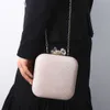 Fashion Women's Bag Exquisite Diamond Studded Buckle Dinner Bag Party Dress Temperament Versatile Hand Single Shoulder