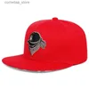 Boll Caps Märke broderi Retro Baseball Caps för män Kvinnor Ben Snapbacks Black Sports Hats Street Art Hip Hop Cap Haty240315