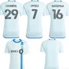 24 25 Montreal Impact Soccer 40 Jonathan Sirois Jersey 29 Mathieu Choiniere 9 Matias Coccaro 7 Kwadwo Opoku 25 Gabriele Corbo 16 Joel Waterman Football Shirt Kits