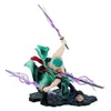 Action Figures Toy Anime One Piece Ronoa Zoro Tre lame Sa-maximum Manga Sauron Roronoa Zoro Collezione di azioni in PVC Figure Modello Regalo 20cm