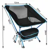 Lägermöbler strandstolar campingstol lättvikt utomhus fällbar turiststol bärbar månstol luftfart aluminiumrör lat man yq240315