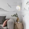 Wandlamp Art Design Eclipse Scandinavisch marmeren nachtkastje Led postmoderne creatieve gang trap koffiegalerij schansverlichting