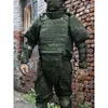 Taktiska västar Nya 6B4 5 Taktisk väst T-shirt Green Man Russian Camouflage Outdoor Tactical Accessories 240315