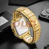 Orologio di lusso Orologi di design hip hop Orologi moissanite da uomo ghiacciati di alta qualità da 44 mm importati orologio da uomo impermeabile con diamanti completi con scatola