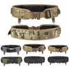 Ceinture rembourrée tactique militaire Molle Airsoft Paintball rembourré ceintures de taille pilote pour hommes en plein air CS jeu de guerre accessoires de chasse 240311