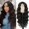 Gratis verzending voor nieuwe mode -items in voorraaddichtheid Braziliaanse body wave fringe pruik haar simulaiton mens met pony geen volle kanten voorpruiken