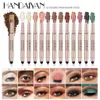 Eyeshadow Stick Makeup 12 Colors Waterproof Long Lasting Glitter Shimmer Matte Eye Shadow Pen HANDAIYAN 240305