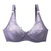 BRAS 2024 Sexy BCDE Cup Sous-vêtements Mesh See-Through Plus Taille Soutien-gorge Noir Blanc Beige Rouge Menthe Vert Violet Lingerie