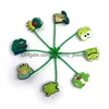 Boire STS 15Colors Funny Frog Sile St Toppers Accessoires ER CHARMES RÉUTIONNABLE PROVE DE Splash Plude à poussière Décorative 8 mm Drop Drop Deliv Otqca