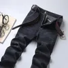 Männer Jeans Plus Größe 28-40 Männer Denim Gerade Hohe Qualität Business Lange Hosen Männliche Casual Arbeit OL täglichen Coole Hosen Gentleman