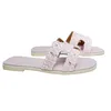 Sandals 2023h sheepskin flat bottom summer wear anti-skid soft bottom flip flops flip-flops for women J240315