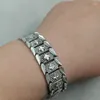 Bangle Tibetaans Zilver Ingelegde Armband Mode Armbanden Persoonlijkheid Charme Sieraden Prachtige Afwerking Mannen Vrouwen Paar Gift