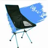 Camp Furniture Outdoor Folding Chair Portable Ultra Light Aluminium Moon Chair Leisure Camping Fishing Chair YQ240315