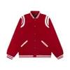 Herfst Winter designer jassen voor heren Saint Baseball Jacket Dames Laurent Coat Herenkleding Merk l Vintage Bomberjassen Hip Hop Loose Varsity Jacket Z9NB