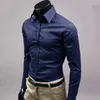 Erkek Elbise Gömlek Uzun Kollu Gömlek Bahar İş Markası Renk Ofisi 17 7B0345