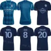 2024-2025 Piłka nożna Sporting Kansas City Jersey 26 Thommy 17 Davis 6 Radoja 9 Pulido 10 Salloi 7 Russell 54 Walter 23 Agada 14 LEIBOLD 18 Zestawy koszulki piłkarskiej Ndenbe Man Man