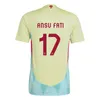 Версия фанатов Euro 24 Spainl Soccer Jersey Morata Ferran Asensio Национальная команда футбольная рубашка 25 Мужской детский комплект набор Home Away Camisetas Espana Rodri Olmo ansu fati