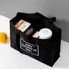 Moda tuval çantaları süpermarket alışveriş çantası oxford kumaş el çantası büyük kapasite bir omuz çevre koruma tuval taşınabilir