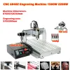 CNC Router 6040Z-USB 3 as 4 as 1500 W 2200 W Boor- en Freesmachine voor PVC ABS PCB Hout aluminium Werk