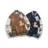 Anpassad lös casual college sportteam Jersey Baseball Jacket 65