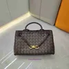 High quality original leather Bottgss Ventss Andiamo shoulder bags for sale 2024 New Horizontal Edition Genuine Leather Woven Handbag With Real Logo