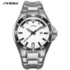 Sinobi Men Business Watch Full Stainless Steel Luxury Highdury Highdwatch Luminous Hands防水RelogioMasculino199V