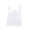 Borse portaoggetti Borsetta per la spesa da 100 pezzi Borse per imballaggio alimentare Grande imballaggio in plastica trasparente
