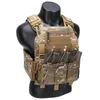 Tactical Vests 1000D Nylon Tactical Vest Armor Police Army Plate Carrier Tactical Vest Ballistic Vests Military Fighting Police Bulletproof Vest 240315