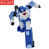 Brinquedos de transformação robôs em estoque quadrado mágico MS-TOYS transformação MS-B43 msb43 mirage figura de ação robô brinquedos com caixa yq240315