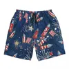 Pantaloncini da uomo Est USA Bandiera nazionale Board Estate Stampa 3D Pantaloni corti da spiaggia casual Uomo Sport Fitness Costume da bagno personalizzato traspirante