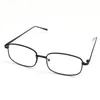 Solglasögon metall tunna ramglasögon fyrkantiga mode män kvinnor anti blå ljus glasögon läsning fritidsreas vid semester flicka glasögon