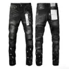 Paars merk jeans 2024 lente designer heren denim broek mode broek recht ontwerp retro streetwear casual joggingbroek vrouwen