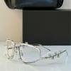 Optyczne okulary dla mężczyzn kobiety retro designerka gm mody diamentowe szklanki biżuterii rama Szczegółowa elastyczność owalna styl anty-blasku Lekki obiektyw z boxKW0C
