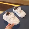First Walkers Sneakers for young child spring new baby shoes girls soft first baby walkers boys soft soles non-slip children shoes 240315