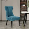 Stol täcker 1/2/4/6 st tjock stol täcker tvättbar elastisk vinter varm sammetstolskydd kök restaurang housse de chaise solid l240315