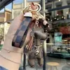 Designer Luxus Designer L Schlüsselbund Männer Frauen Mode Katze und Hirsch Blume Tasche Anhänger Zubehör Niedliche Karabiner Schlüsselanhänger Liebhaber Autoschlüssel Ketten Schlüssel T2DK