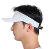 Berretti da uomo Cappello estivo per protezione solare Leggero da uomo con design a rete scavata per fare jogging Tennis