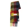 Scarves Winter Ac Imitation Cashmere Scarf Women Color Matching Thick Warm Colorful Striped Gradient Shawl 25036cm 13pc4029731nveo