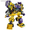 Brinquedos de transformação Robôs NBK Devastator 6 em 1 Combinador GT G1 Transformação Figura de ação Brinquedo Obra-prima Modelo de filme MP Deformação Carro Robô Presentes para crianças yq240315