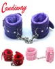 BDSM cuir main anneau main chevilles retenue équipement de bondage fétiche cosplay flic poignet sex toy pour couple esclave jeu de règle C181127014147473