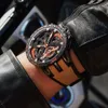 Billig Lelock High End Night Glow Waterproof Multi Functional Men's Non Mechanical Watch