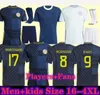 Skottland 24 25 Football Kit Scottish National Team McGinn Football Shirt Children's Set Home Navy Blue Away White 150th Anniversary Special Edition Robertson 6666