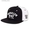 Ball Caps Brooklyn 1947 haft snapback kapelusz dla dorosłych Hip Hop Caps Sports Sport Hats Regulowane baseball Capy240315