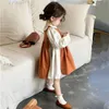 女の子のドレスファッショナブルなドレス子供のための春の秋の服のファッショナブルなドレス