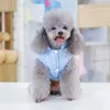 Hundkläder Teddy Pet Puppy Coat Bronzing Cotton Vest Clothes Printed Pets Cat Coats Warm Down Jacket Winter Clothing for Small Dogs