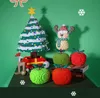 vente en gros jouet personnalisé en vrac nouvelle brique construire des fruits jouet briques kit de bloc de construction modèle bâtiment bloc de construction lumière de Noël jouet enfant créatif bricolage jouet jouet de noël pour enfant