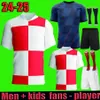 3XL 4XL 2024 Euro Cup Modric Soccer Jerseys Croatie équipe nationale 24 25 Accueil BREKALO PERISIC BROZOVIC KRAMARIC REBIC LIVAKOVIC Chemise de football hommes enfants